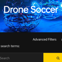 Tattuのドローンサッカーバッテリー特設ページのキャプチャ