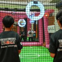 去年の間日親善交流試合の様子（韓国選手と日本選手の対戦）