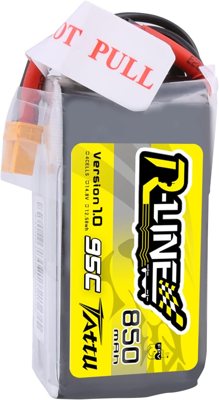 Tattu R-line 4S 850mAh for drone soccer