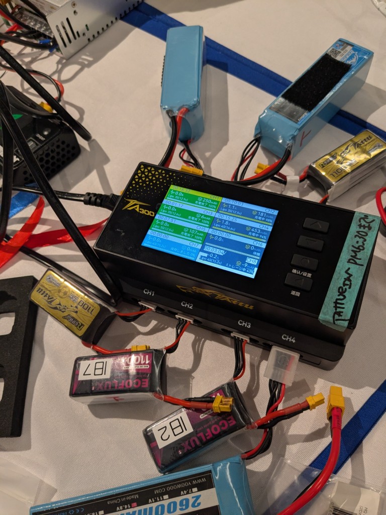 XT60プラグもXT30プラグも変換プラグ無しで充電 TattuTA300