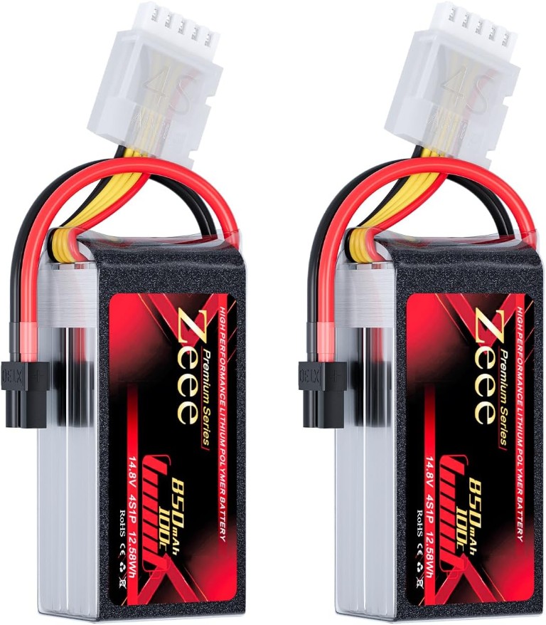 20cm球で4Sバッテリーを使おうZeeeXT30コネクタ4SLipo