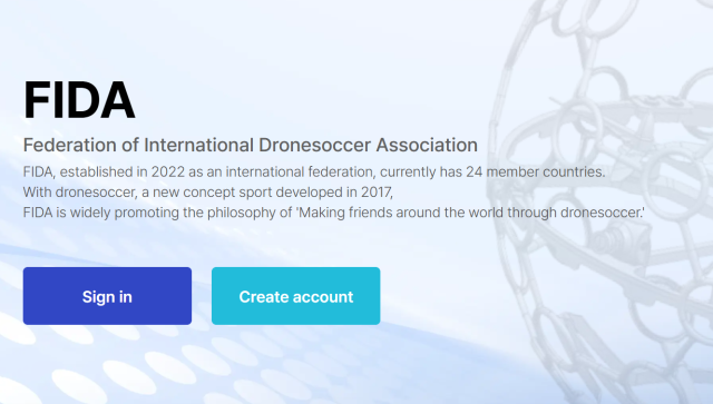 FIDA公式サイトのキャプチャFIDAの設立は2022年